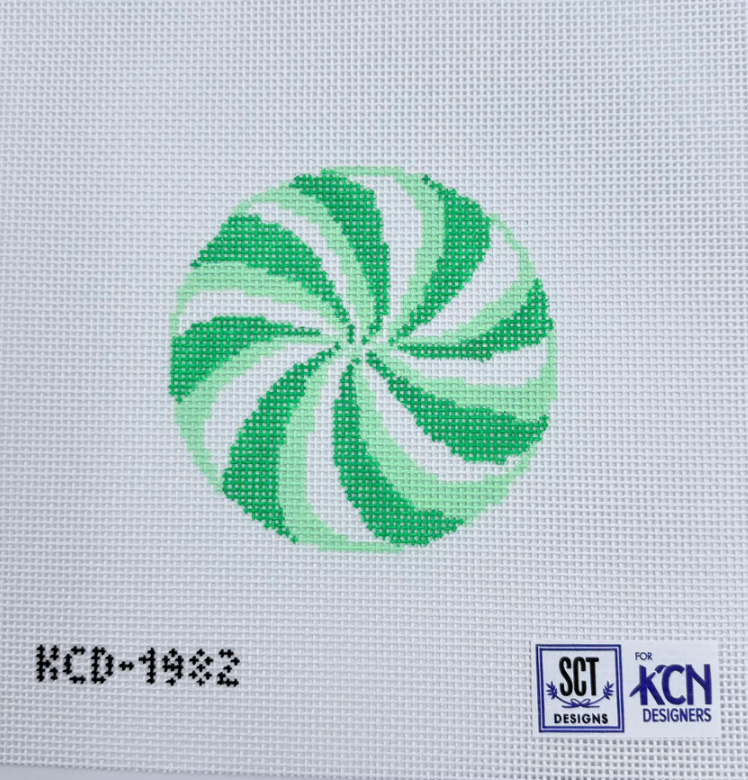 Green Peppermint Round