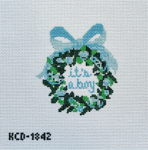 It's a Boy Wreath