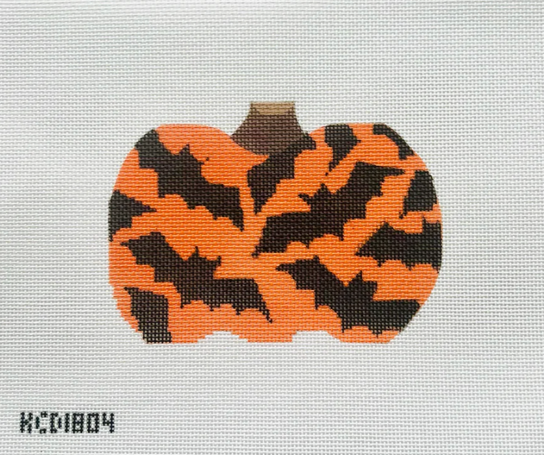 Pumpkin with Bats
