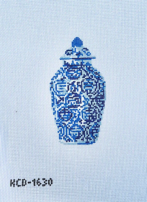 Haute Chinoiserie Blue Canvas