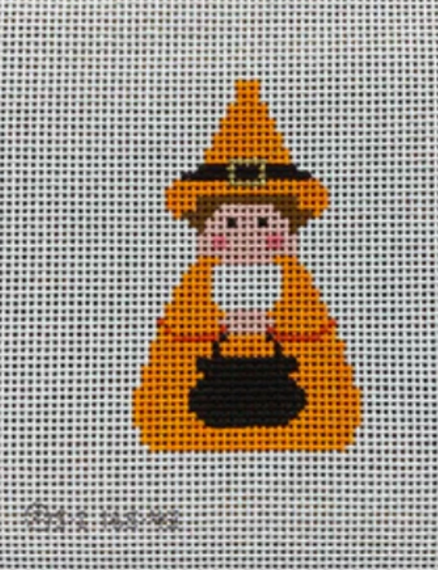 Orange Witch Angel