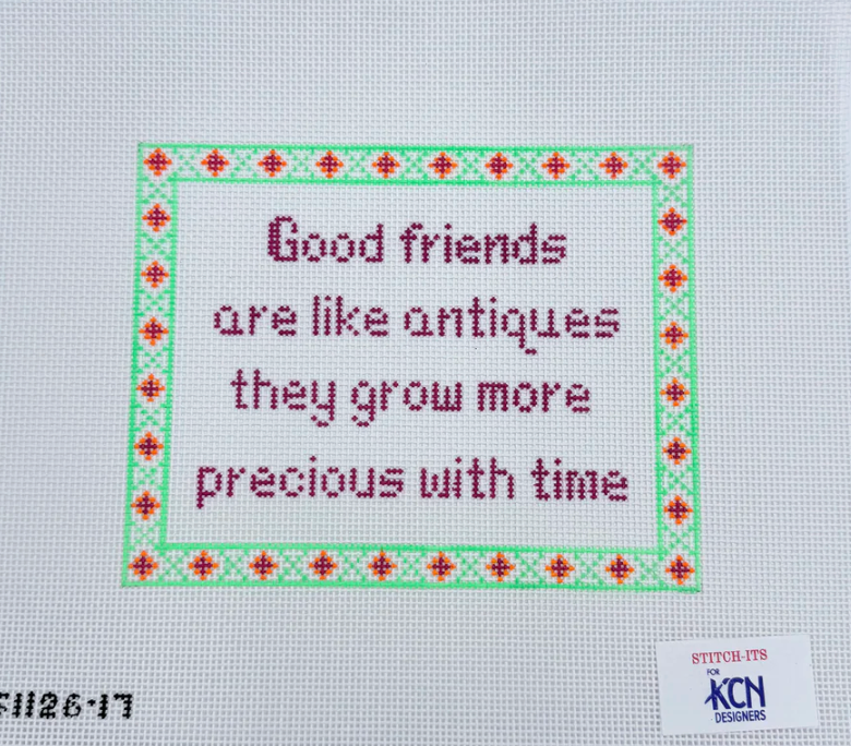 Good friends are like antiques...