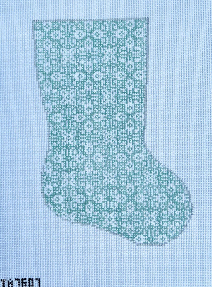 Southwestern Midsize Stocking (Jade)