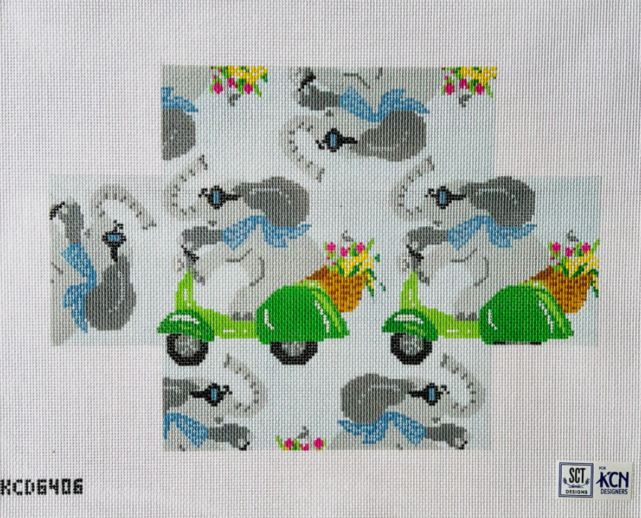 Vespa Elephant Brick Cover