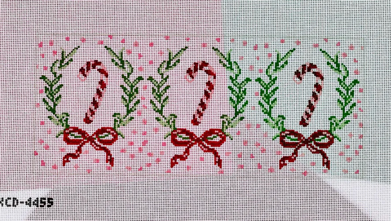 Candy Canes Pillow