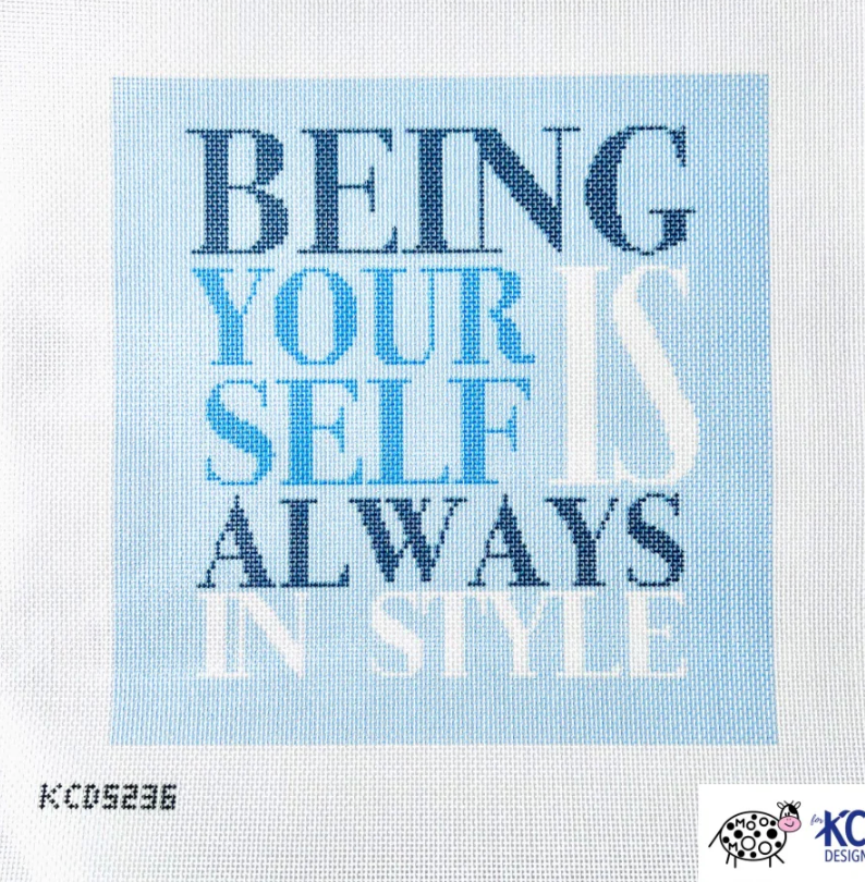 Being Yourself .....