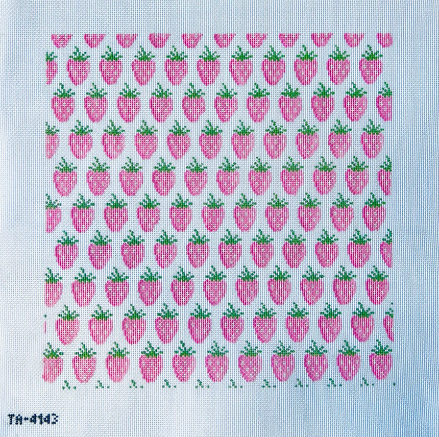 Strawberry Pillow Canvas