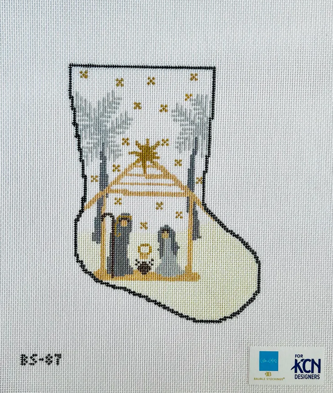 O Holy Night Ornament Sized Bauble Stocking Canvas