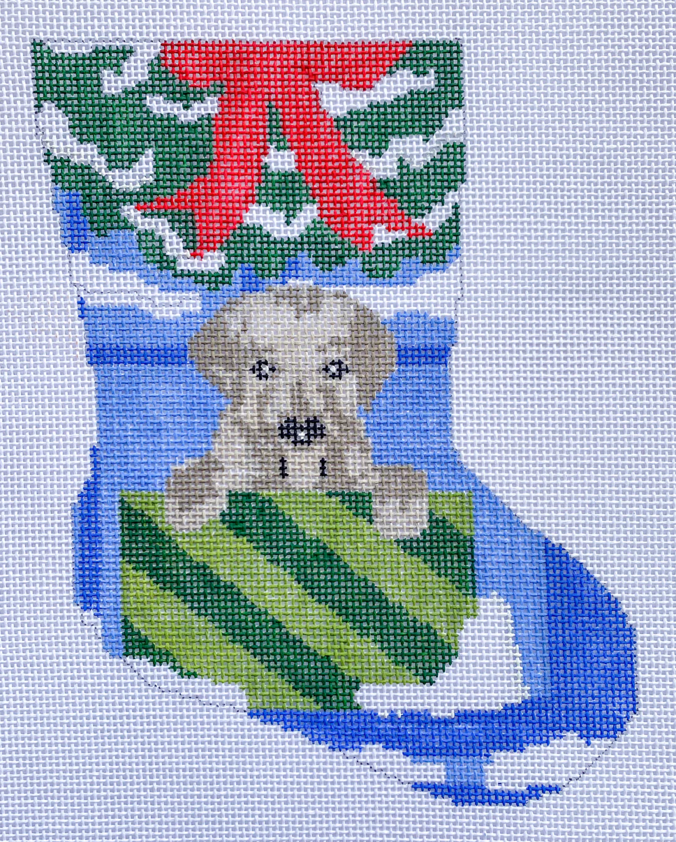 Open for Joy Ornament Sized Stocking Canvas