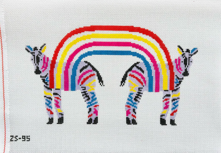 Over the Rainbow Zebras