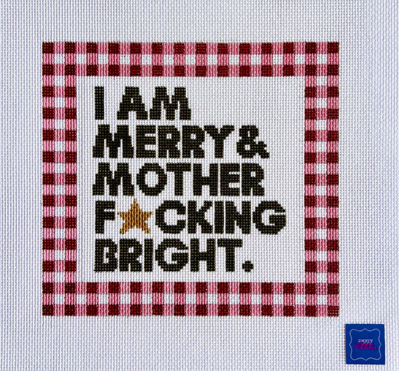 Merry & Bright Gingham Large