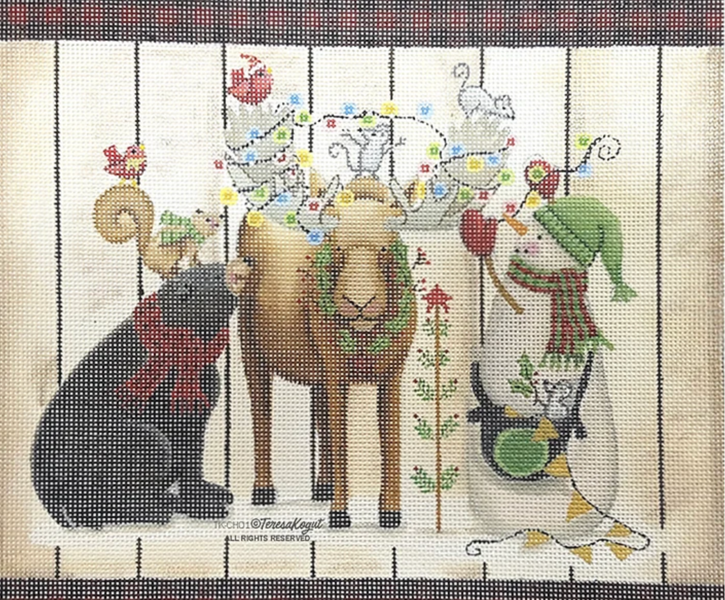 Christmas: Hanging the Garland