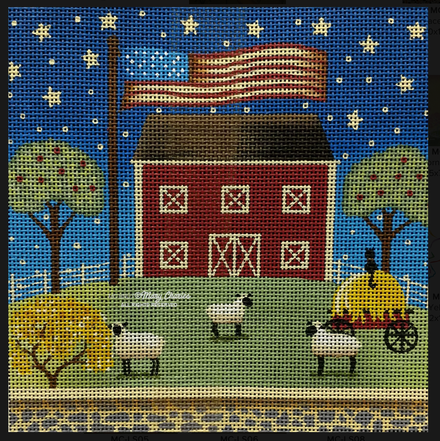 Barn: Patriotic Barn 13m