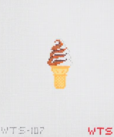 Soft Serve Twist Cone