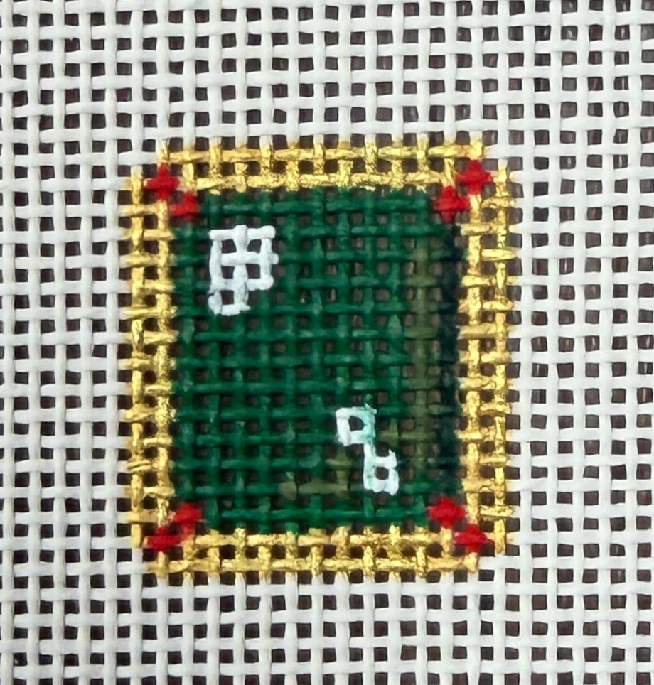 Green Gemstone Bag Tag