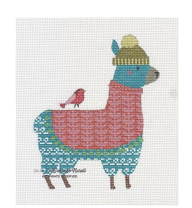 Animals: Winter Wear Llama