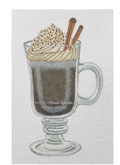 Hot Chocolate: Fancy Glass Mug