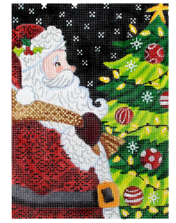 Christmas: Santa and Tree