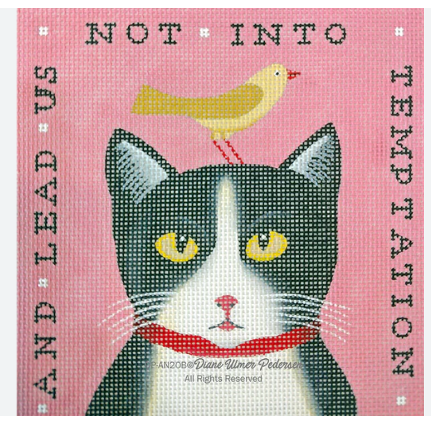 Animals: Lead Us Not B & W Cat