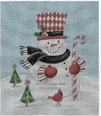 Snowman: Harlequin Hat + BG