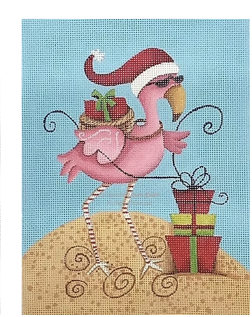 Beach & Sea: Flamingo + BG