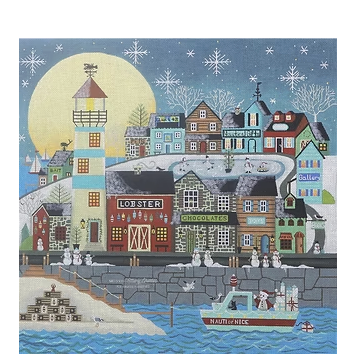 Seascape: Coastal Christmas