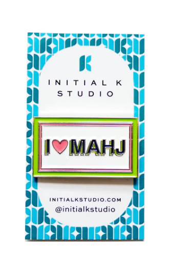 I Heart Mahj Needleminder