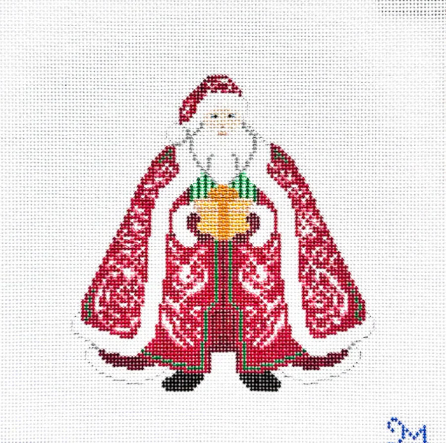 Chinoiserie Santa in Red