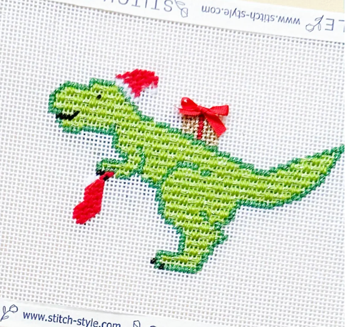 Christmas T-Rex with Stitch Guide