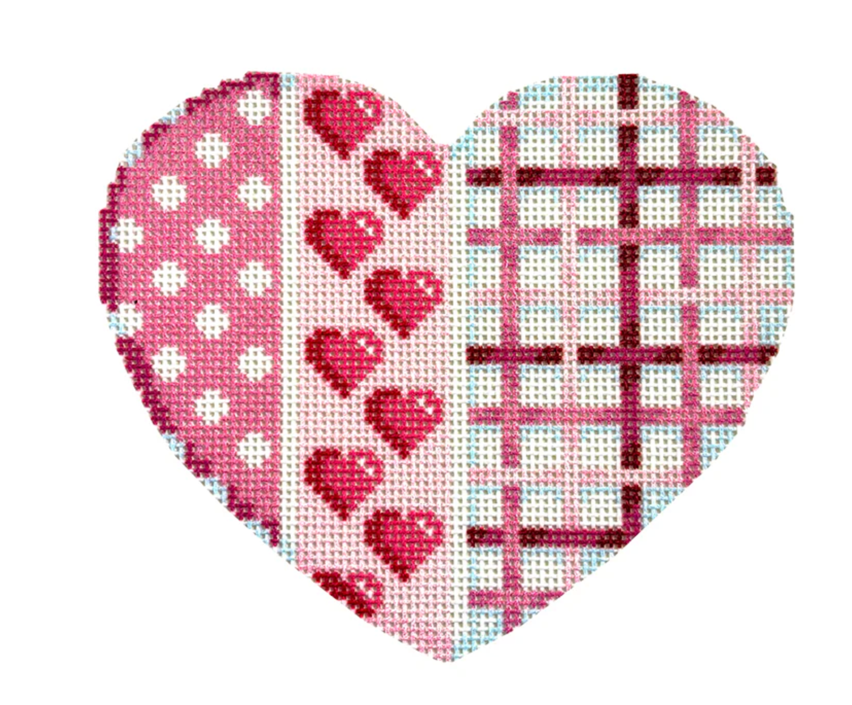Dot/Heart/Woven Large Heart