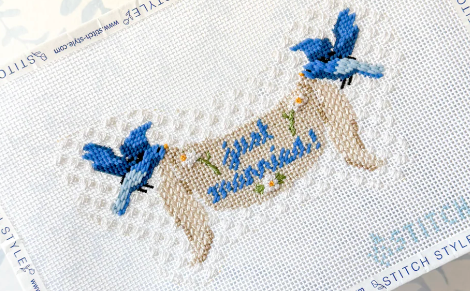 Bird Wedding Banner - 13 mesh