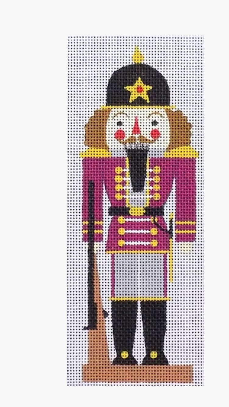 Burgandy Nutcracker