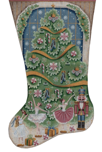 Nutcracker Ballet Stocking