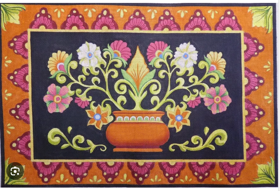 Mexican Flower Pot