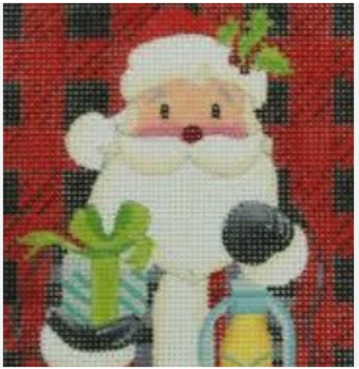 Plaid Santa