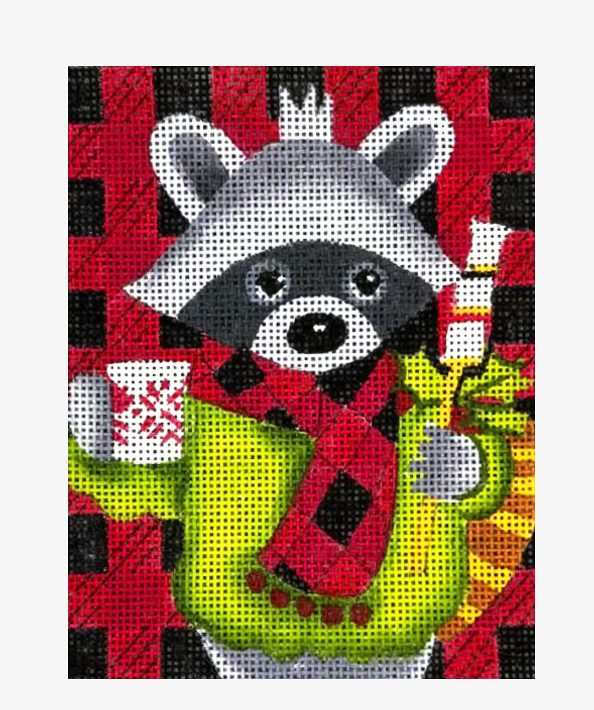 Plaid Racoon