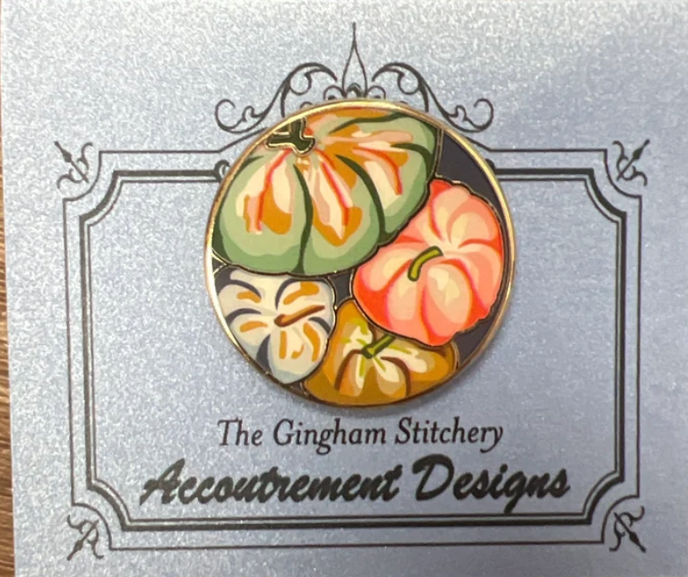 Tumbling Pumpkins Needle Minder