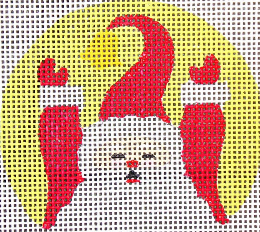 Santa Hands Raised