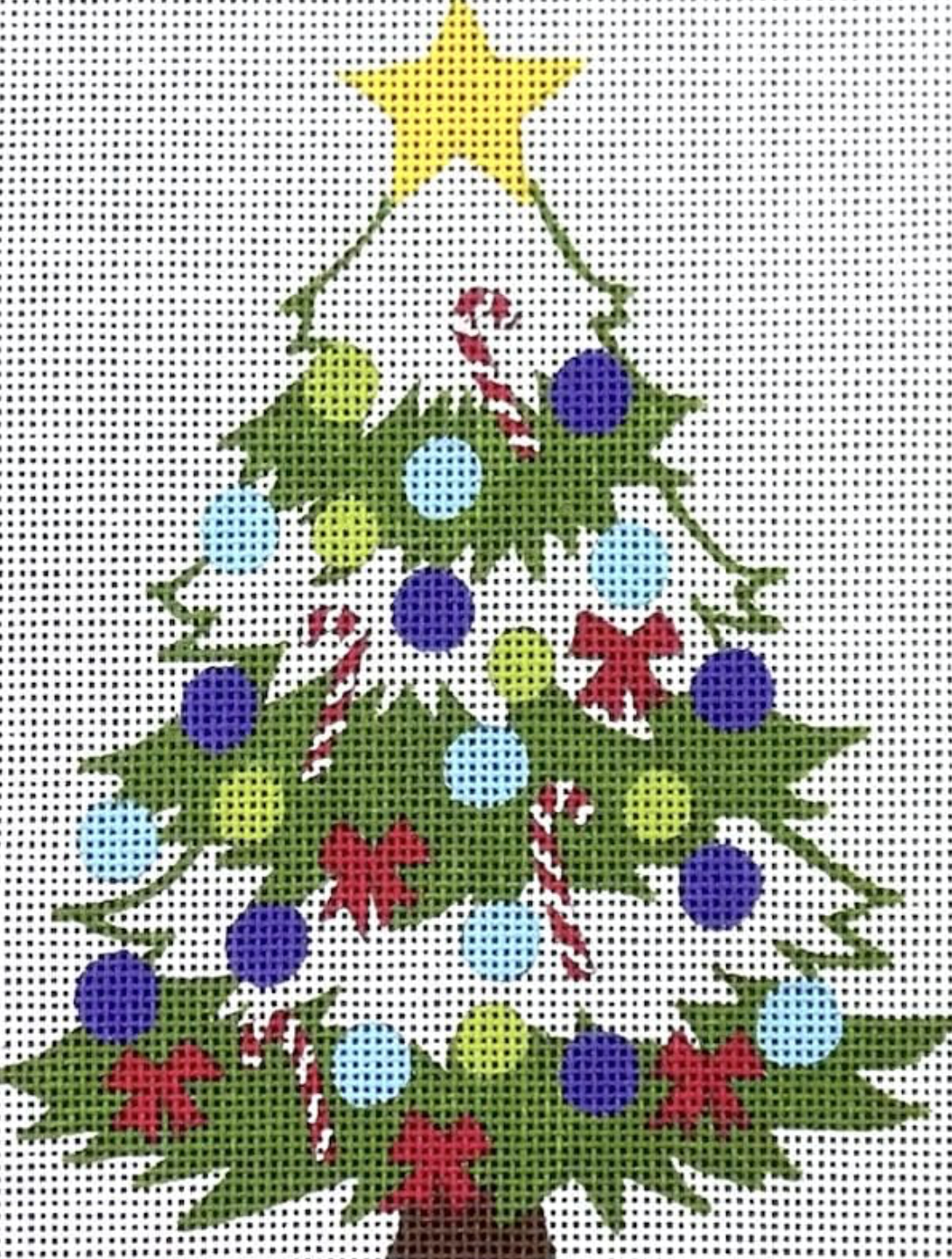 Funky Christmas Tree Green