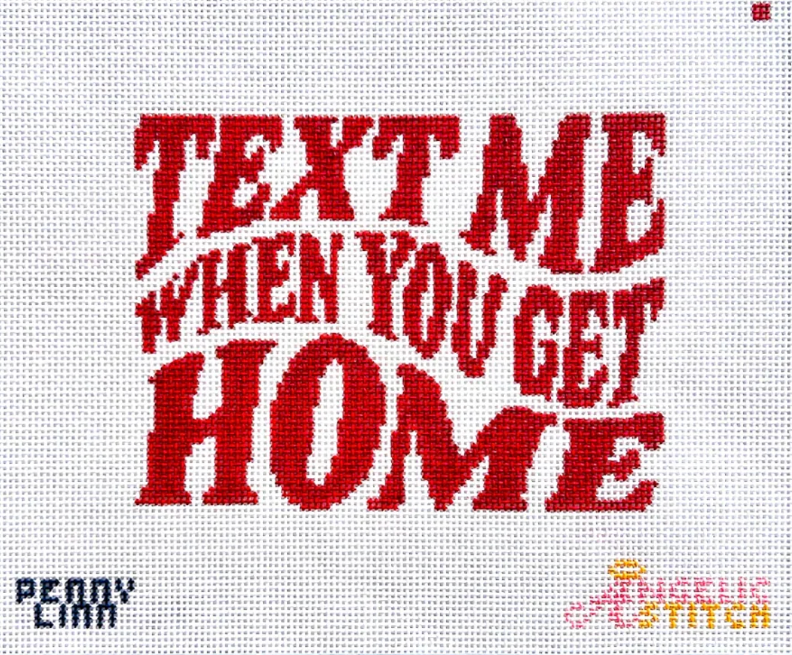 Wavy Text Me When You Get Home