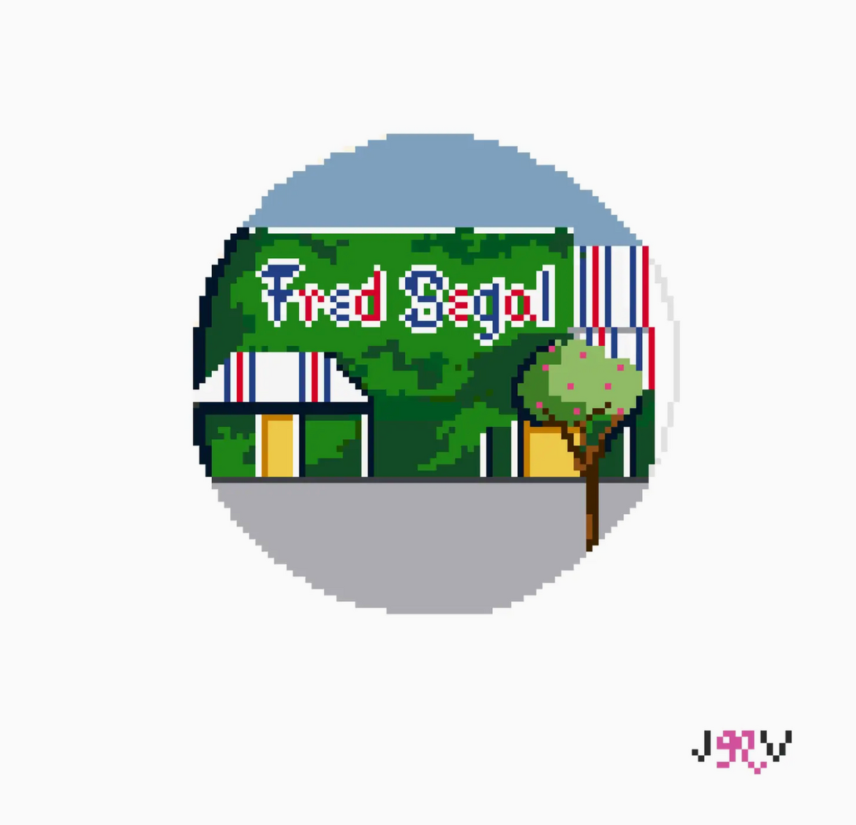 Fred Segal Storefront Round