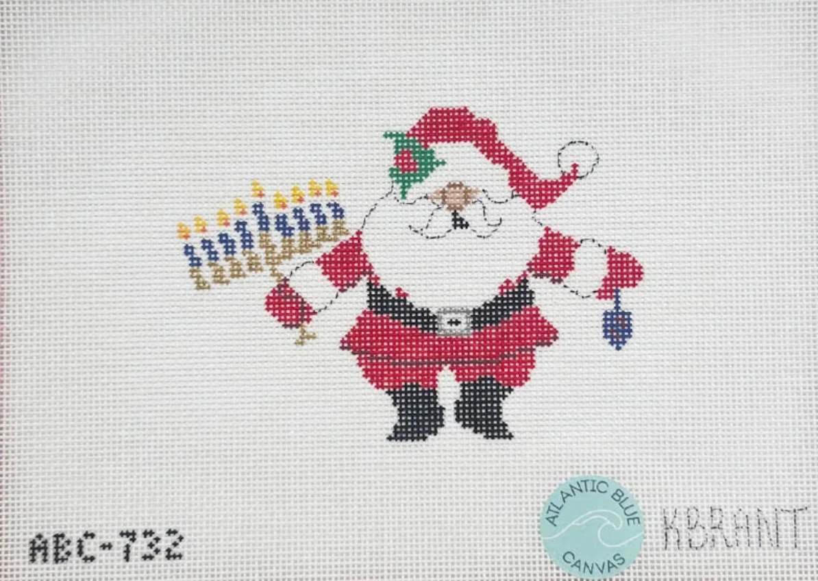 Menorah Santa