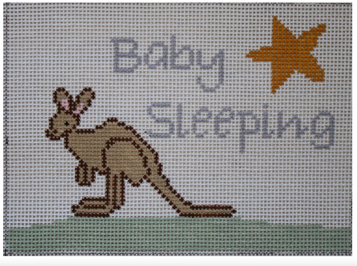 Kangaroo Baby Sleeping Sign