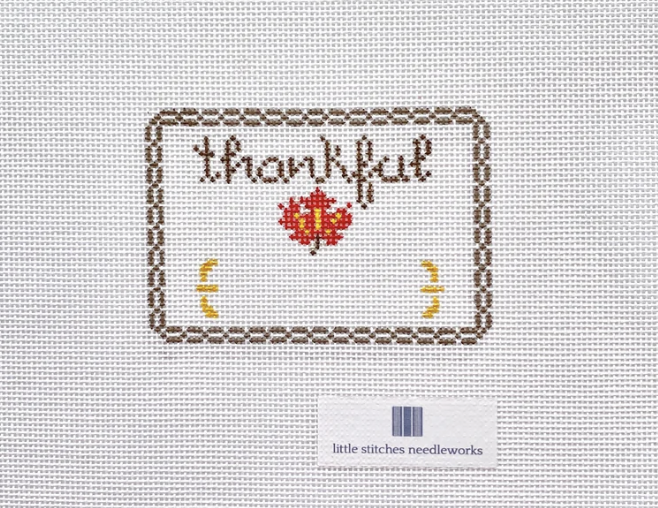 Thankful Maple Leaf Place Card
