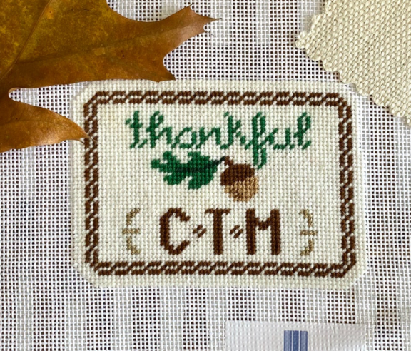 Thankful Acorn Place Card
