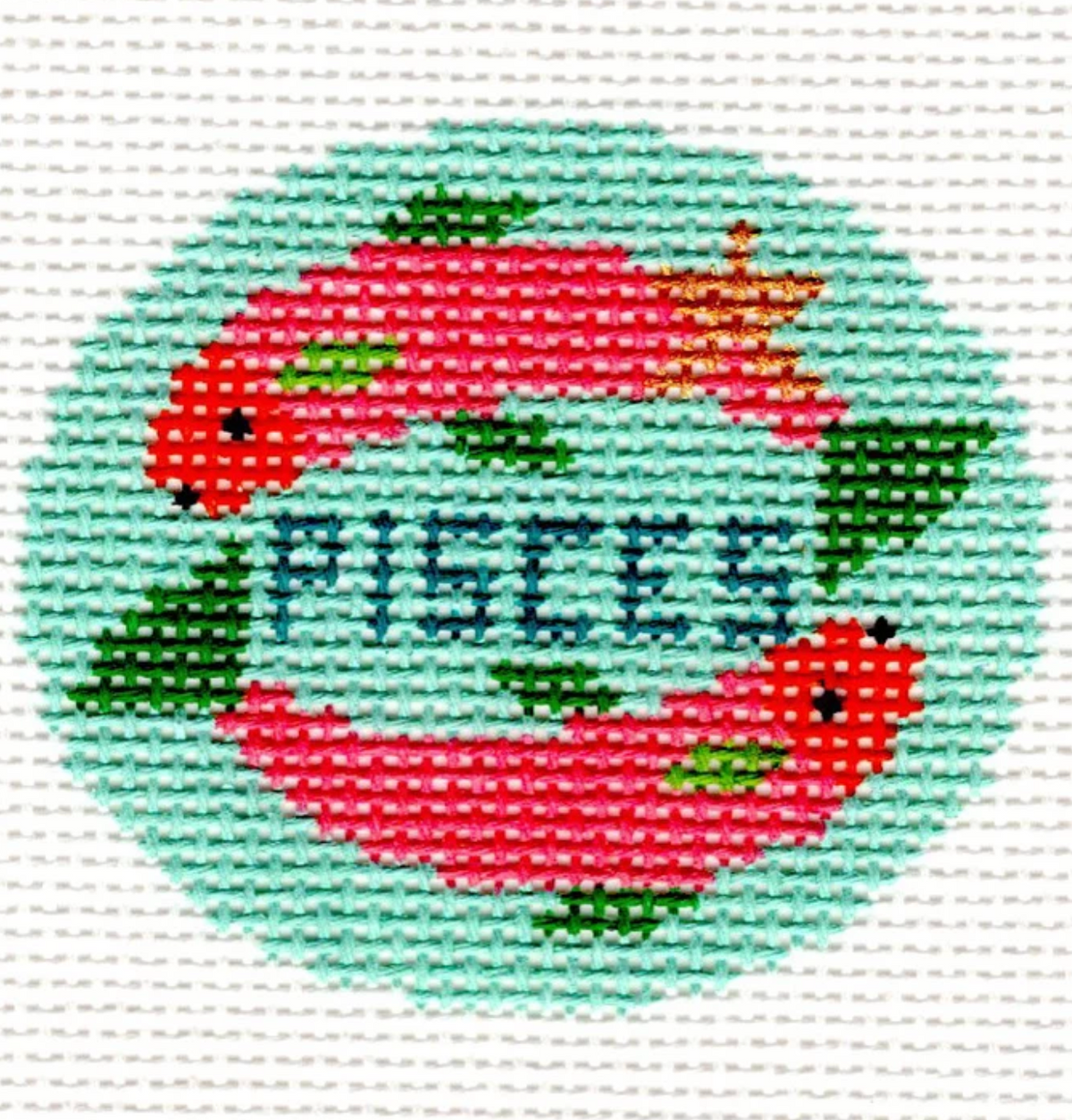 Pisces Zodiac Bag Tag