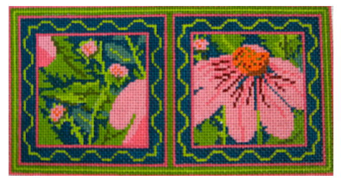 W-Pink Echinacea Needle Case