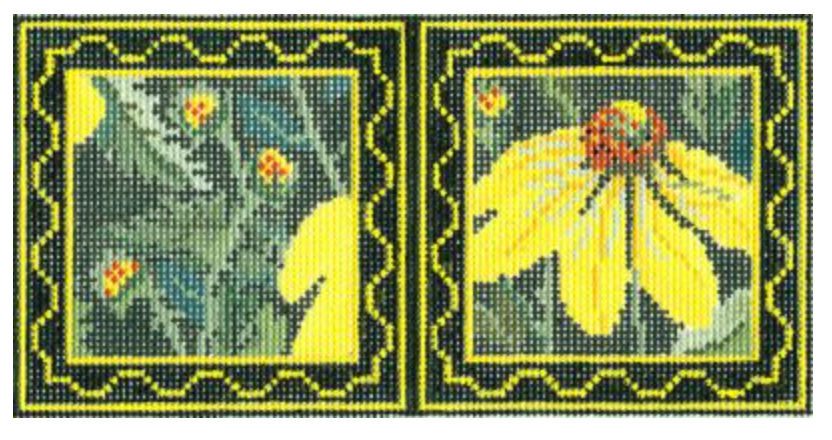 W-Yellow Echinacea Needle Case