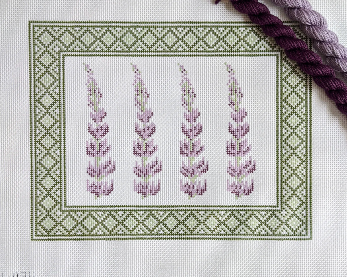 Geo Lupine Pillow
