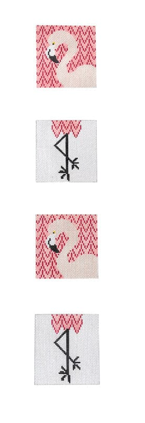 Flamingo Coasters (set of 4)